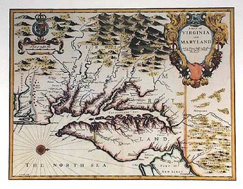 Virginia & Maryland: 1676