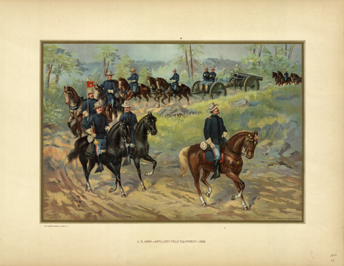 U.S. Army - Artillery Field Equipment - 1899