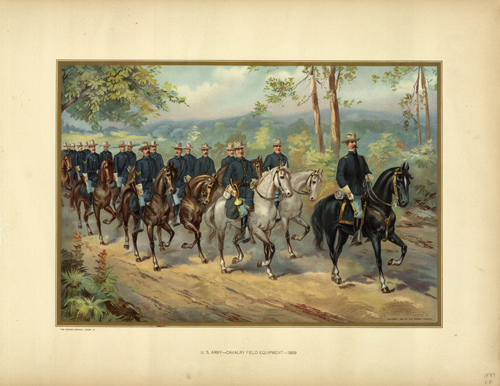 U.S. Army - Cavalry Field Equipment - 1899