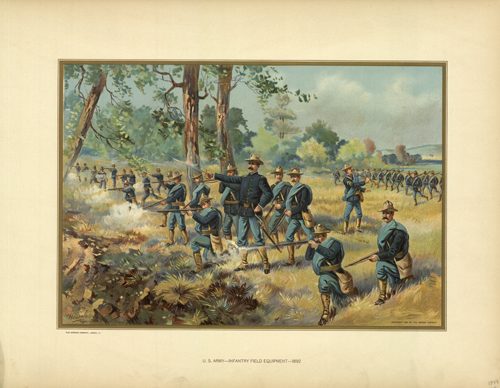 U.S. Army -Infantry Field Equipment - 1892