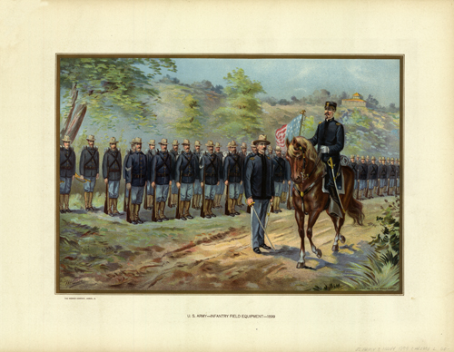 U.S. Army - Infantry Field Equipment - 1899