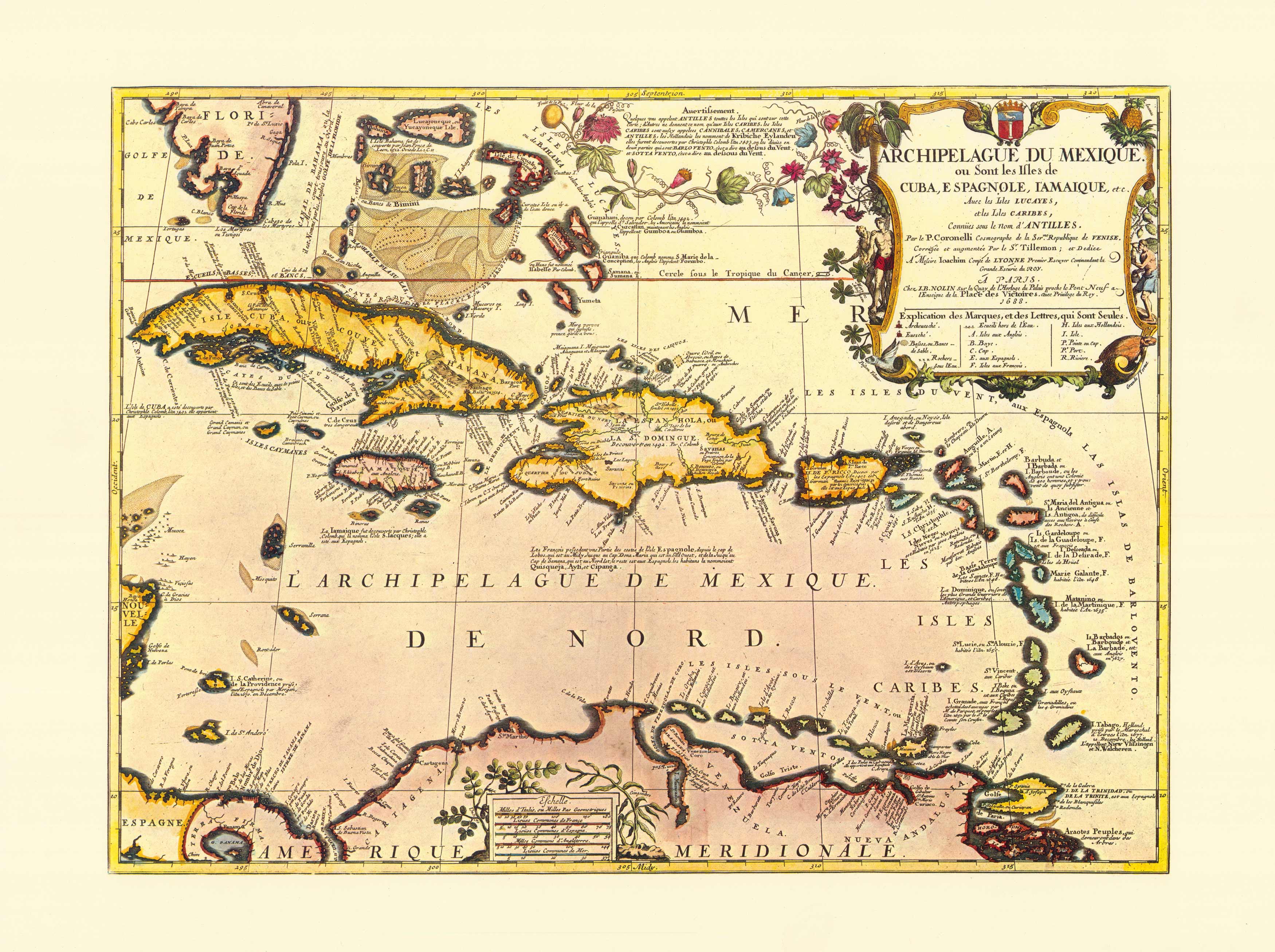 West Indes: 1688 West Indes: 1688