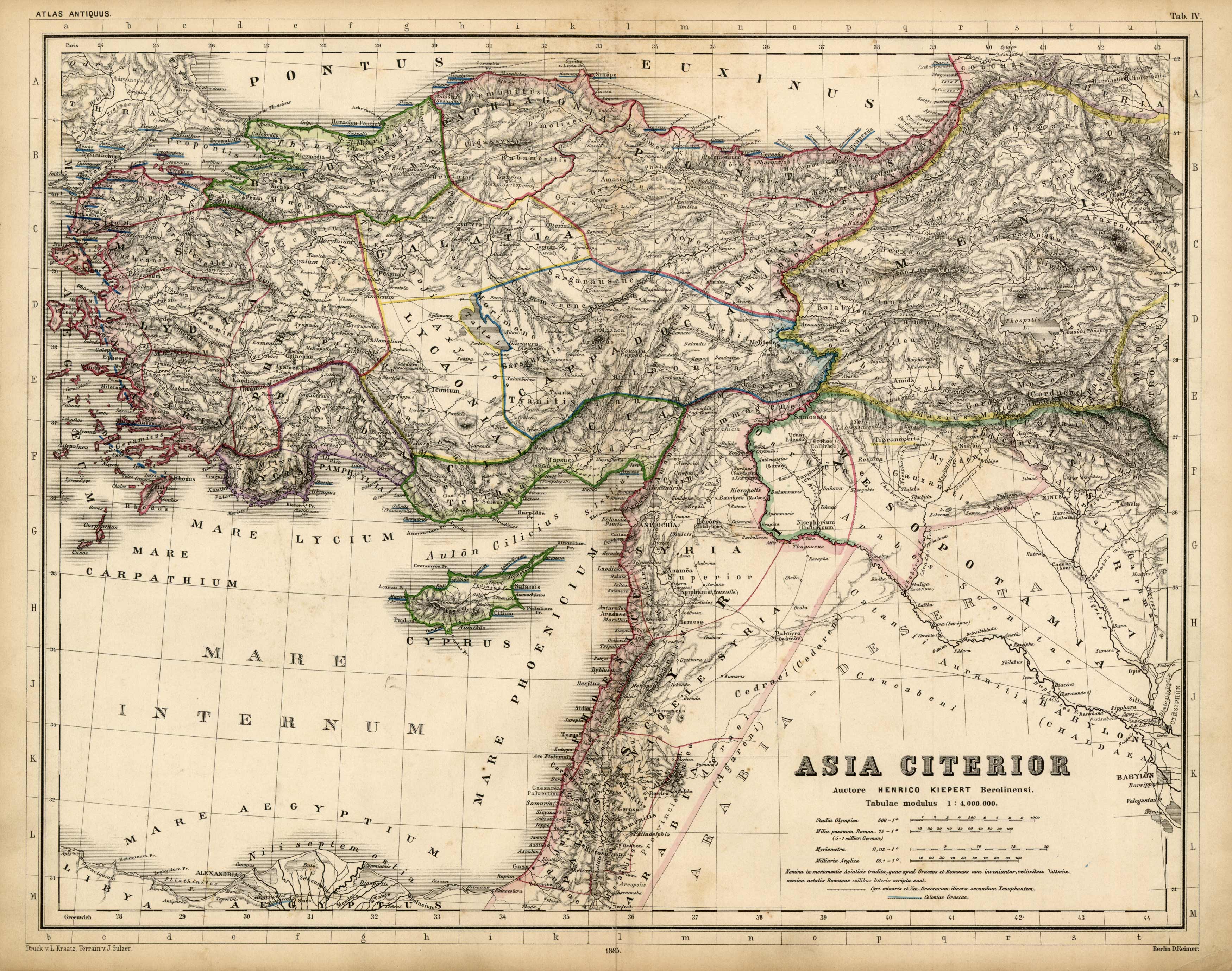 Asia Citerior (Eastern Mediterranean)