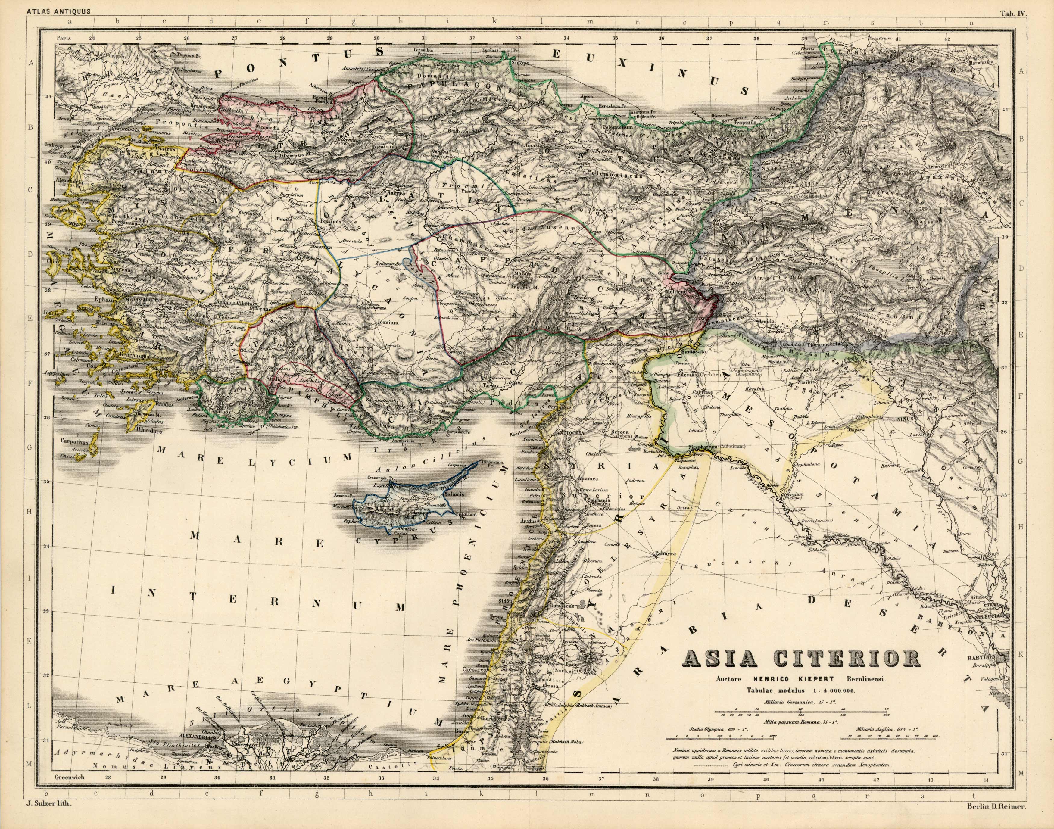 Asia Citerior (Eastern Mediterranean)