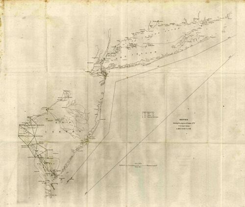 Sketch B - Showing the Progress of Section No. 2