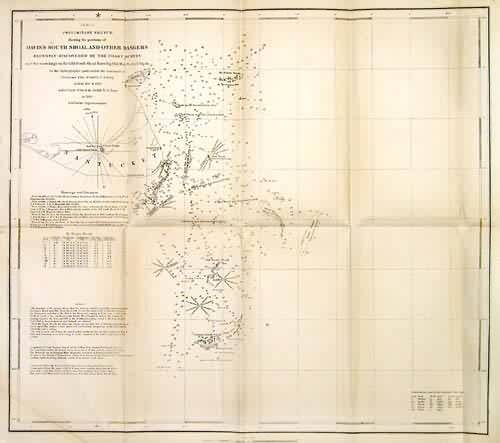 Preliminary Sketch Showing the Positions of Davis Shoal(Nantucket) and Other Dangers'