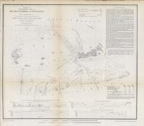 U.S. Coast Survey Showing Preliminary Chart of Key West harbor and Approaches