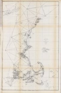 U.S. Coast Survey Sketch A Showing the Progress of the Survey in Section No. 1