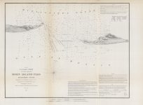 U.S. Coast Survey Horn Island Pass Mississippi Sound