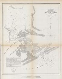 U.S. Coast Survey Reconnaissance of New River and Bar