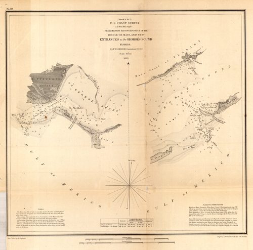 U.S. Coast Survey Prelininary Reconnaissance of the Middle or Main