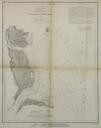 U.S. Coast Survey Prelininary Chart of the Entrance to St. Johns River Florida'