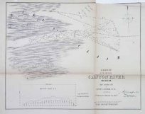 Survey of the Mouth of Clinton River Michigan