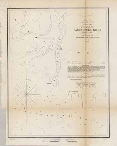 U.S. Coast Survey Entrance to Pascagoula River