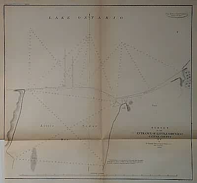 Survey of the Entrance of Little Sodus Bay