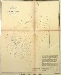 U.S. Coast Survey Preliminary Sketch of Cape Roman Shoals South Carolina