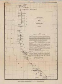 U.S. Coast Survey Sketch J Showing the Progress of the Survey of the Western Coast