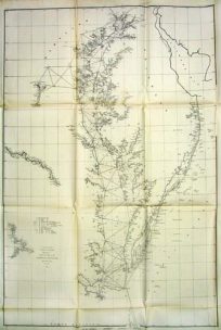 U.S. Coast Survey Sketch C Showing the Progress of the Survey in Section No. III