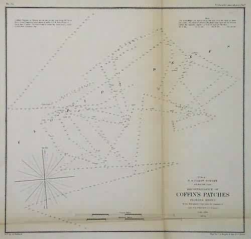 U.S. Coast Survey Reconnaissance of Coffins Patches Florida Reefs'