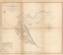 Preliminary Chart of Plymouth Harbor Massachusetts