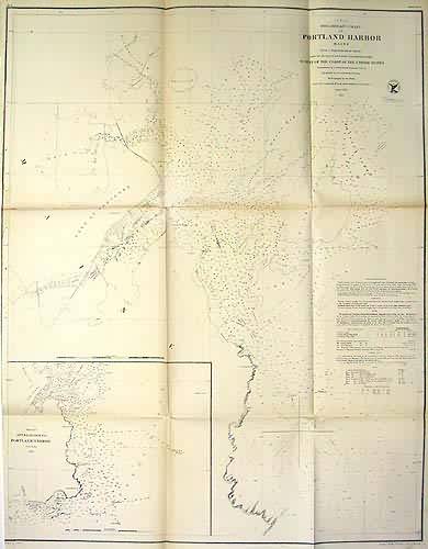 Preliminary Chart of Portland Harbor Maine