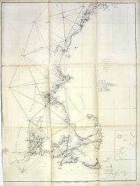 U.S. Coast Survey Sketch A Showing the Progress in Section No. 1