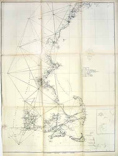 U.S. Coast Survey Sketch A Showing the Progress in Section No. 1