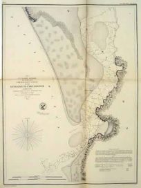 U.S. Coast Survey Preliminary Survey of the Entrance to Umquah River Oregon