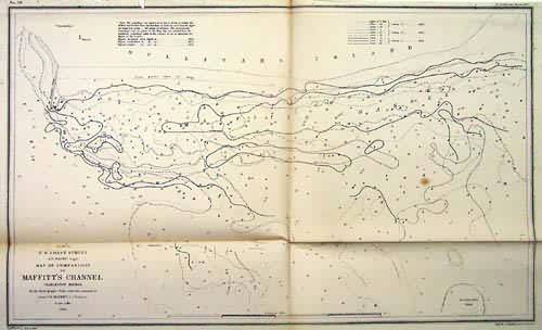 Map of Comparison of Maffitts Channel '