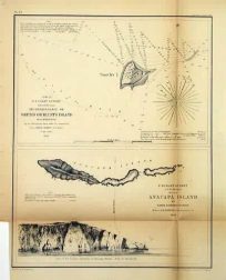 U.S. Coast Survey Reconnaissance of Smiths or Blunt's Island. U.S. Coast Survey Anacapa Island  Santa Barbra Channel whistler'