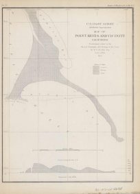 U.S. Coast Survey Map of Point Reyes and Vicinity California