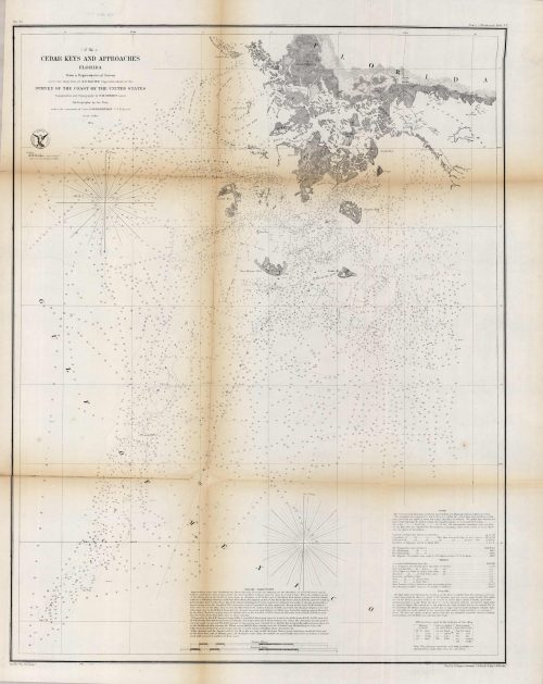 U.S. Coast Survey Cedar Keys and Approaches