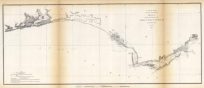 U.S. Coast Survey Showing the Progress of the Survey on the Coast of Florida (Panhandle)