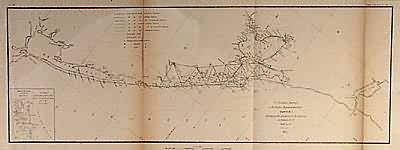 Antique Coastal Survey- Lavaca to Sabine