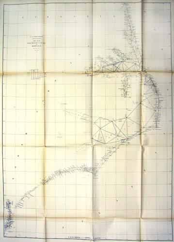 U.S. Coast Survey Sketch D Showing the Progress of the Survey in Section No. IV