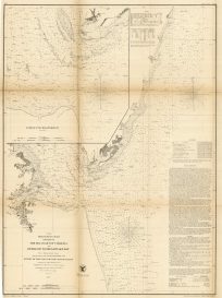 Preliminary Chart of part of the Sea Coast of Virginia and Entrance to Chesapeake Bay