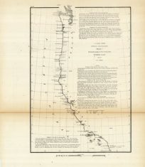 Sketch J Showing the Progress if the Survey of the Western Coast