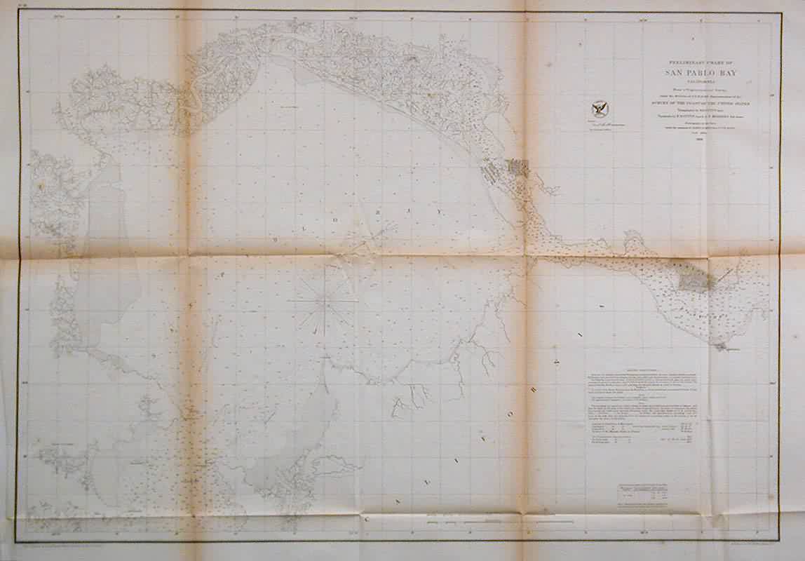 Preliminary Chart of San Pablo Bay California