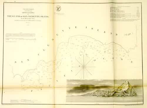 U.S. Coast Survey Reconnaissance of the S.E. End of San Clemente Island