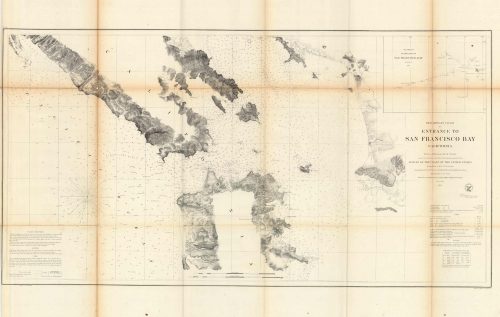 Preliminary Chart of Entrance to San Francisco Bay