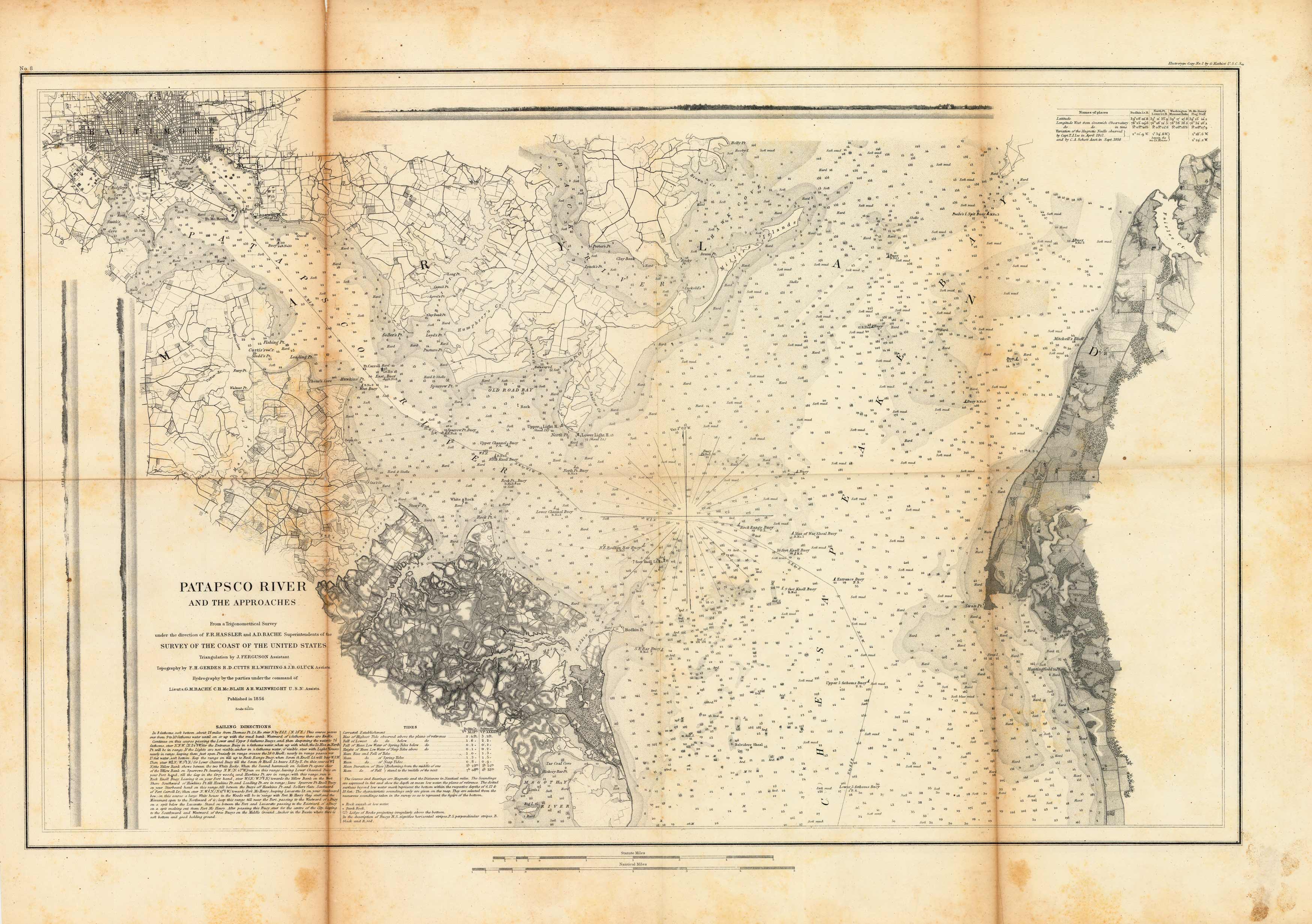 Patapsco River and the Approaches Patapsco River and the Approaches