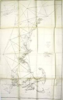 U.S. Coast Survey Sketch A Showing the Progress of the Survey in Section No. 1