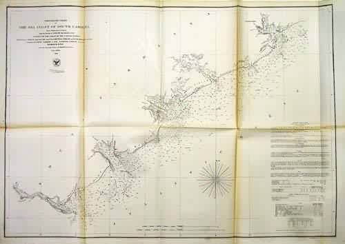 Preliminary Chart of The Sea Coast of South Carolina