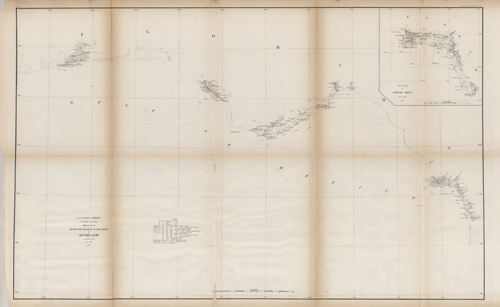 U.S. Coast Survey Sketch G Showing the Progress of the Survey in Section No. VII U.S. Coast Survey Sketch G Showing the Progress of the Survey in Section No. VII