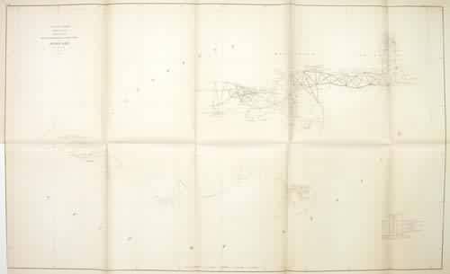 U.S. Coast Survey Sketch H Showing the Progress of the Survey in Section No. VIII