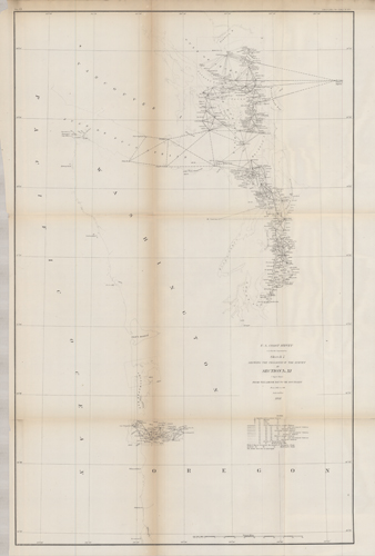 U.S. Coast Survey Reconnaissance of Semi-Ah-Moo bay Washington Bay