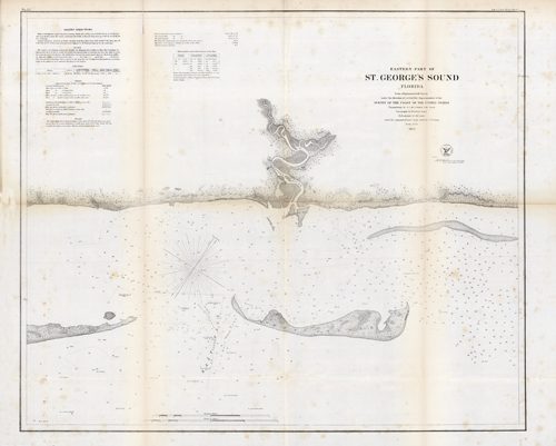 US Coast Survey Eastern Part of St. Georges Sound'