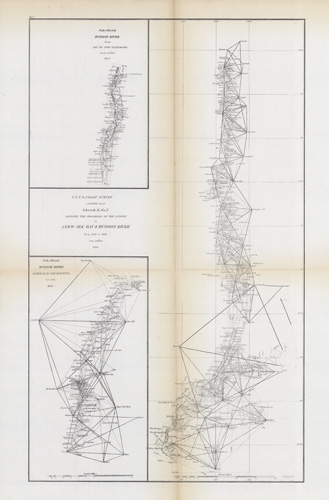 The Progress of the Survey in New York Bay & Hudson River