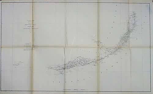 U.S. Coast Survey Showing the Progress of the Survey in Section No. VI (Florida Keys)