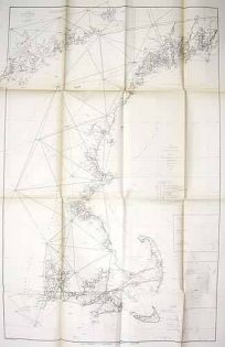 U.S. Coast Survey Sketch A Showing the Progress of the Survey in Section No. 1